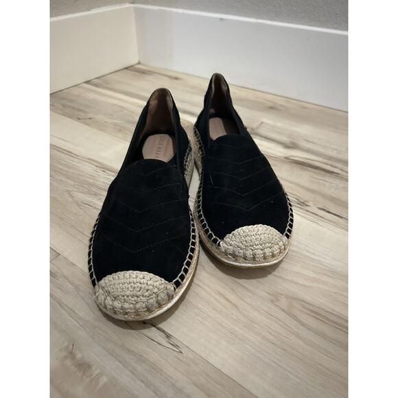 Cole Haan Black Cloudfeel Espadrille Loafer Women Size 6 - Picture 1 of 6